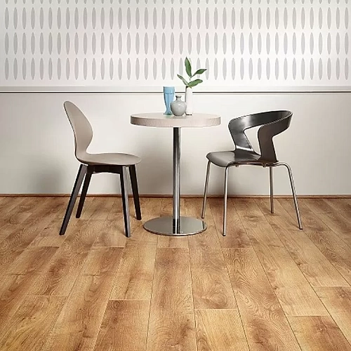 ДУБ ЗОЛОТОЙ ЗАКАТ ЛАМИНАТ  БЕБЕЛЬ  WELLIGER ROYAL PREMIUM ламинат для пола